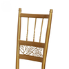 Guangdong Furniture Backrest Iron Chair European Style Metal Phoenix Chair Hotel Restaurant Gold Wedding Bamboo Joint Chair Wholesale