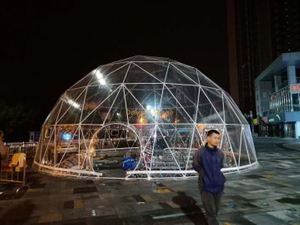Steel Dome Tent UAE Diameter 20m
