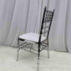 Metal electroplated bamboo chairs for weddings and wedding events, stacked soft bag chairs, stainless steel resistant hotel banquet chairs, direct supply