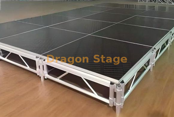 Outdoor 4x4ft Portable Musical Aluminum Stage 15.86x3.66m