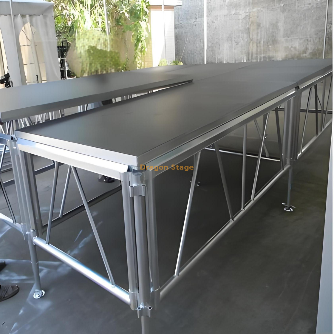 Portable Aluminum Performance Party Stage Platform 7.32x1.22m