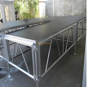 Portable Aluminum Performance Party Stage Platform 7.32x1.22m