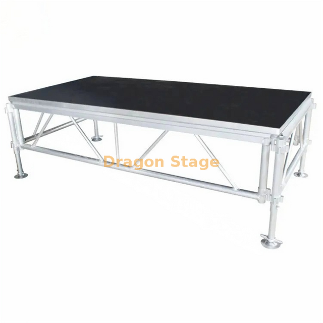 Aluminum Event Stage Portable 16x7m with 2 Stairs