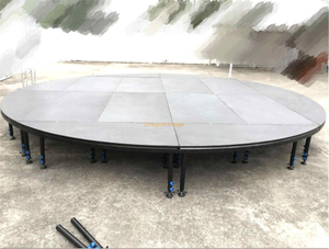 Portable Round Simple Church Stage Designs Diameter 8m