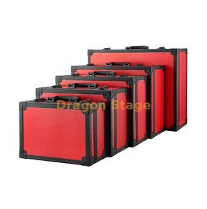 Event Fireproof Aluminum Transport Case With Profile And Red Panel