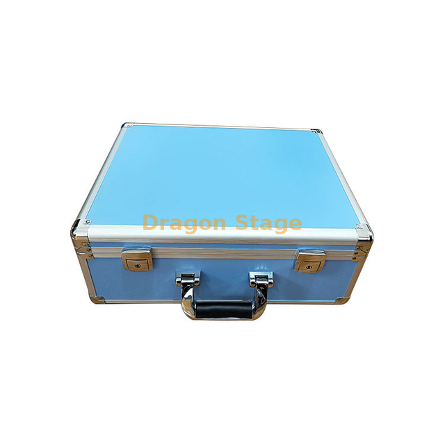 Event Aluminum Case Blue Display Case with Custom Foam