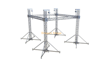 Aluminum Square Event Portable Concert Truss Stage 5x5x6m