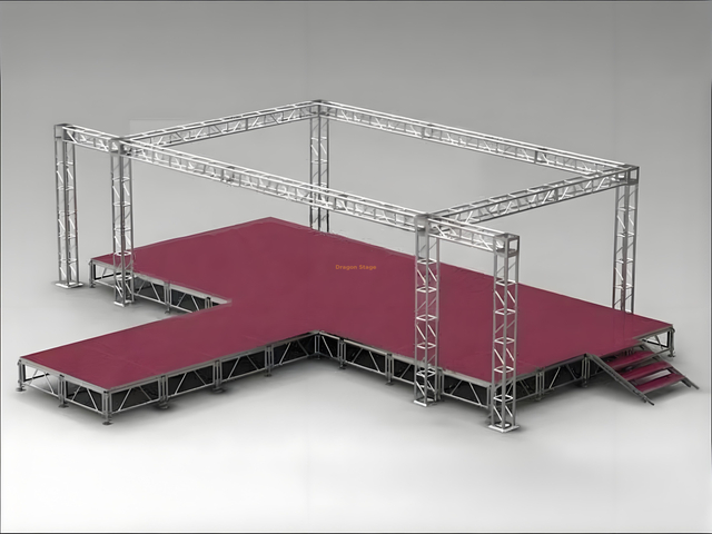 Aluminum Square Bolt Truss 300mm for Concert Stage 8x5x3m