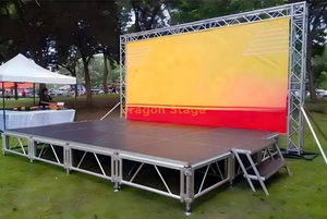 Outdoor Stand And Truss for Small Events 16x12ft