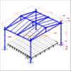 15x15x10m Heavy-Duty Square Roof Truss System (10m Height, Aluminum Spigot Truss)