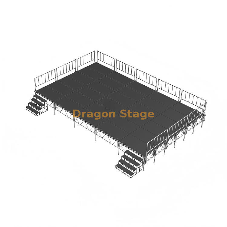 Mobile Concert Portable Popular Stage Platform 10x6m