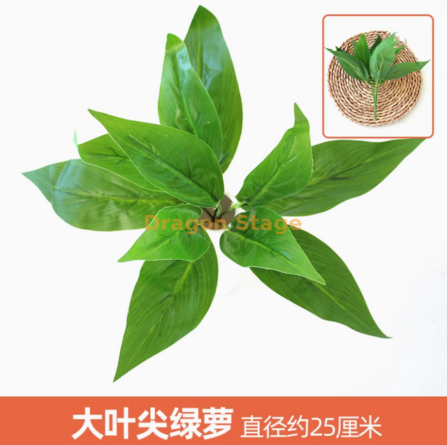 Green plants, simulated plant walls, plastic lawns, balconies, indoor backgrounds, flower walls, lake blue, green ivy leaves, 1 branch