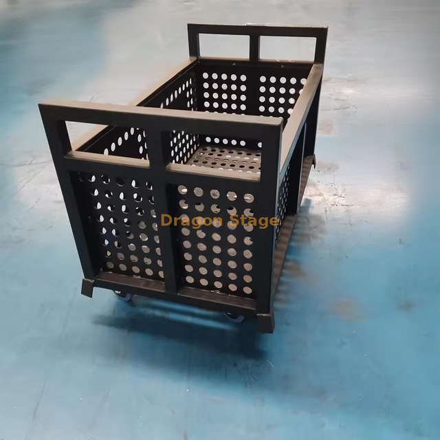 Heavy Duty Black Aluminum Frame Dolly 