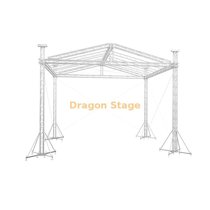 Custom Portable Aluminum Roof Truss Systems 12x9x8m
