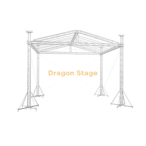 Custom Portable Aluminum Roof Truss Systems 12x9x8m