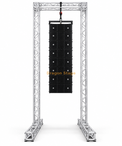 Outdoor Speaker Aluminum Stand Line Array Gentry Truss Tower 5m High