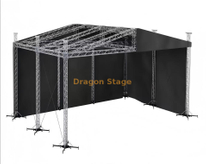 Aluminum Country Music Stage 20x14x12m