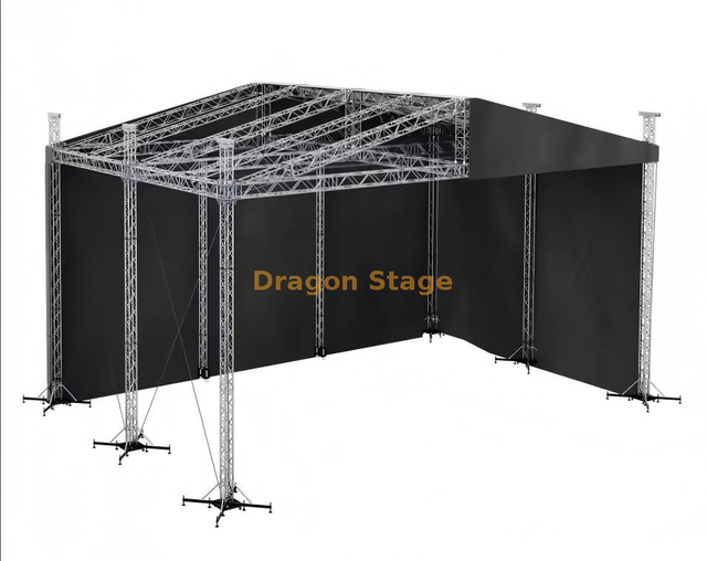 Aluminum Country Music Stage 20x14x12m
