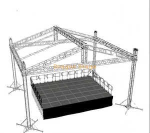 Aluminum Custom Concert Outdoor Lighting Truss 10x10x7m
