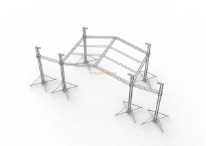 9x6x7m Stage Roofing System with Speaker Wings