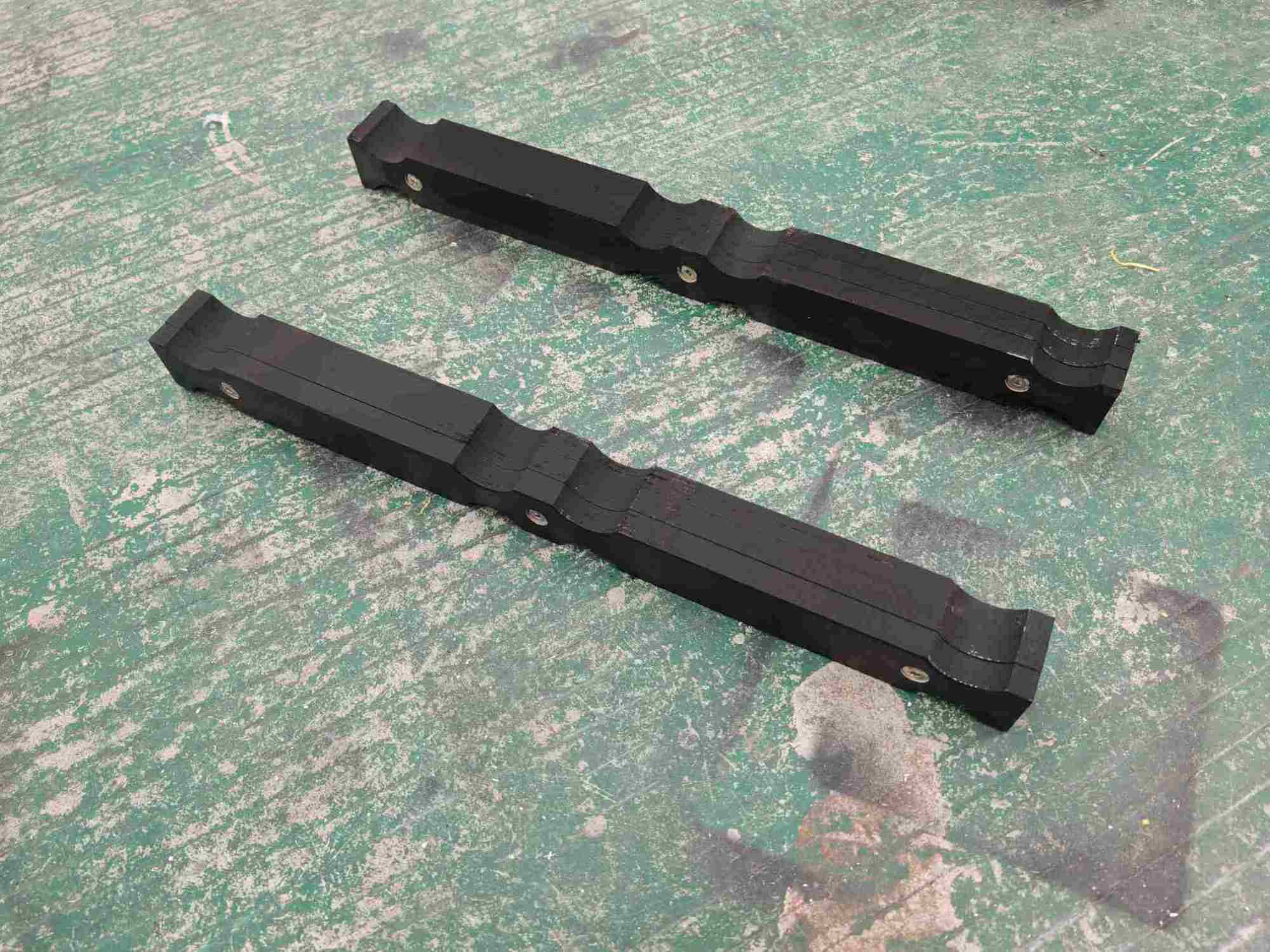 290mm Stage Truss Plywood Traverse Stacking Rail (2)
