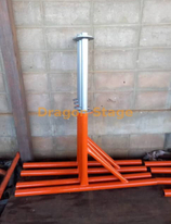 1m High Professional Steel Event Barrier Stand Pillar