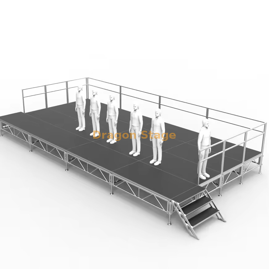 32x16ft Outdoor Aluminum Portable Stage