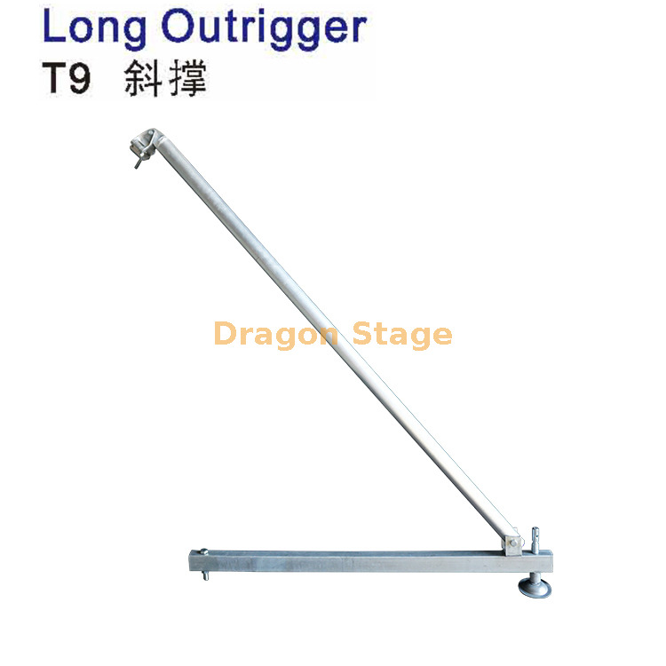 Long Outrigger for Aluminum Truss Tower Pillar Column 