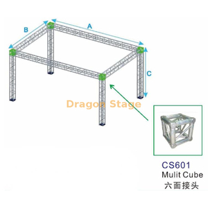 4x1x2m Aluminum Truss for Mobile Truck Trailer