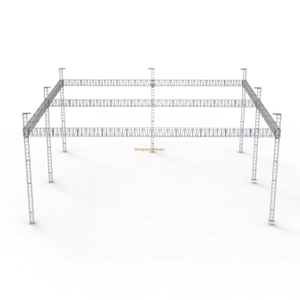 Manufacturer High Quality Cheap Professional Easy Frame Aluminum Studio Light Flat Roof Truss System 80x60ft 