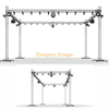Aluminum Portable Event Truss System for Lighting Customizable Frame Event Lighting Stage Truss For Sale 40x20x20 Ft