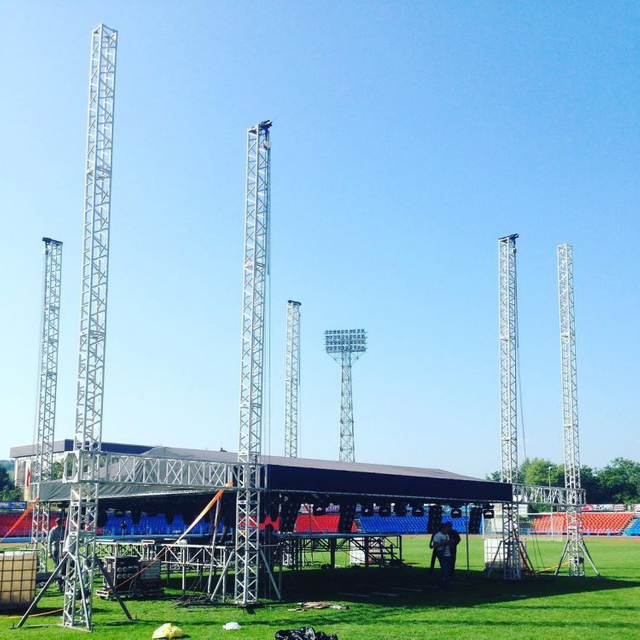 Stage Roof 30 Foot Dj Truss Tower