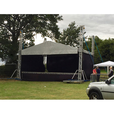 Aluminum Gable Roof Lighting Truss System for Events And Stage Structures