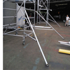 Portable Mobile Double scaffolding with climbing ladder