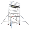 Aluminum Ladder Mobile Single Scaffolding 2.91m