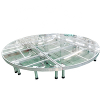 16ft Diameter Acrylic Round Stage