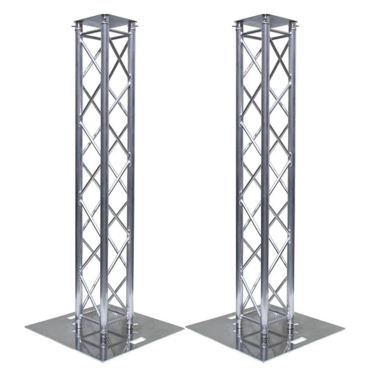 Aluminum DJ stand Bands Totem Truss with base plate