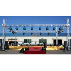 Global Dragon TUV 100 220 290 300 400 600 Totem Event Outdoor Exhibit Lighting Stage Trade Show Booth Aluminum Truss System 10x8x7m