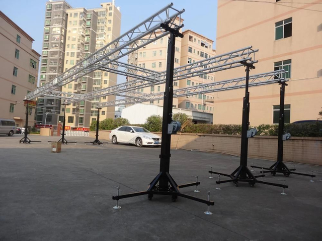  6m Steel Heavy Duty Crank Stand Lighting Truss for Sale 