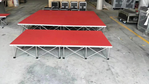 Portable Concert Stage Platform Folding Riser Easy Set Up Drum Riser for Concert Event