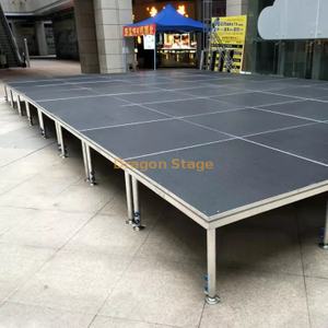 4x8ft Aluminum Quick Stage Portable Stage 16x16ft 
