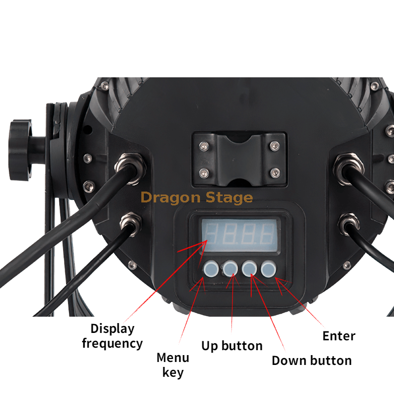 RGBW 54x3w Led Par Light Ip65 DMX LED stage lighting DJ disco party stage theater LED par light (4)