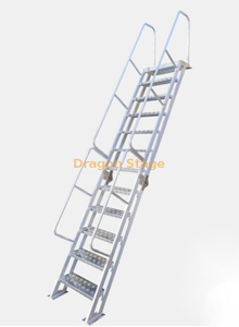 Aluminum Ladder for Attic Dual Pole 