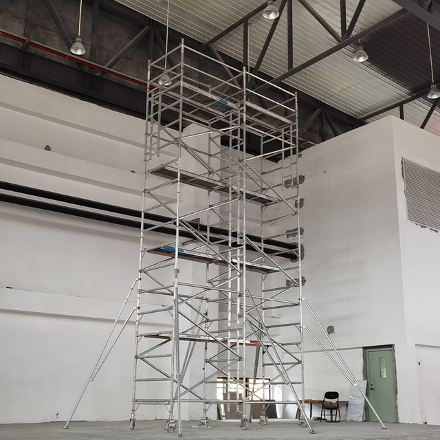 Aluminum Mobile Scaffold System with Wheels for Sale