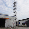 Aluminum Mobile Building Scaffolding Tower Ladder Frame Scaffolding
