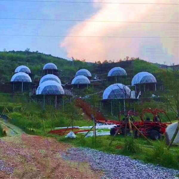 Waterproof Glamping Hotel Dome Tent House Camping House 