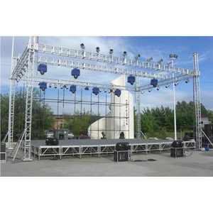 Manufacturer Professional Custom TUV Certified Concert Stage 290mm Aluminum Stage Truss,Aluminum +Truss