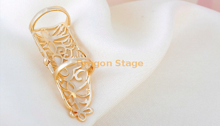 Amazon.com: Long Gold Color Copper Dubai Rings for Women Fashionable  Ethiopian African Party Wedding Middle East Rings silver G167 0 : Clothing,  Shoes & Jewelry