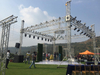 Aluminum Box Truss Structure Design for Sale 4 Pillars 120*120*45ft