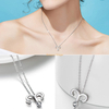 custom neckalce jewelry women dainty crystal silver 925 Sterling 12 zodiac sign pendant necklace